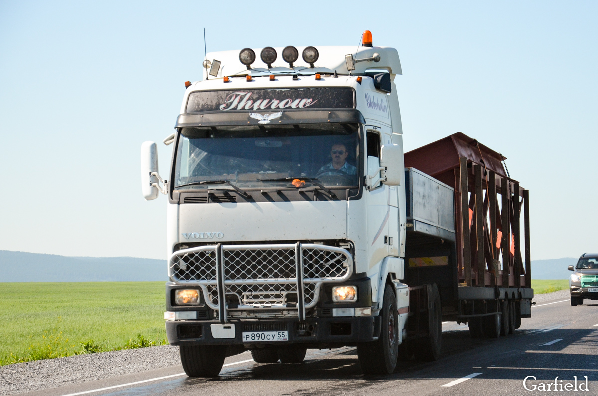 Омская область, № Р 890 СУ 55 — Volvo ('1993) FH-Series