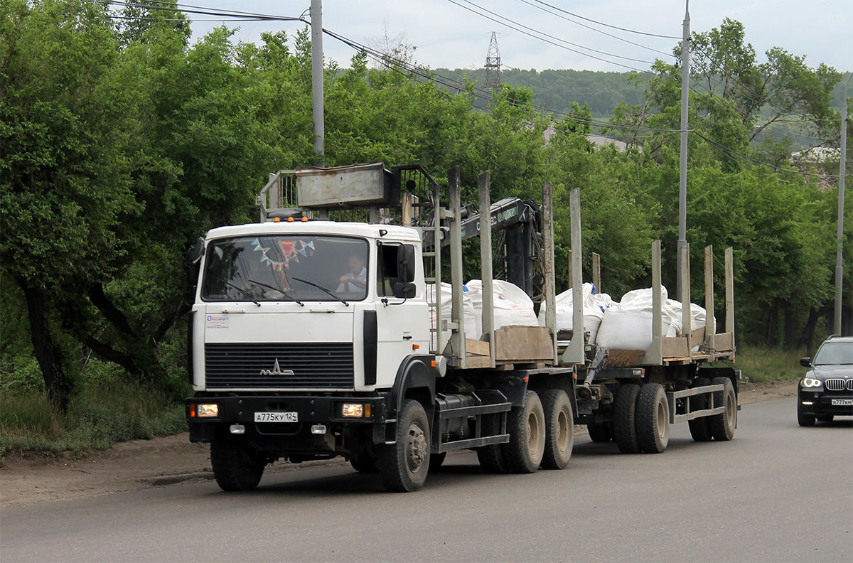 Красноярский край, № А 775 КУ 124 — МАЗ-6317X9