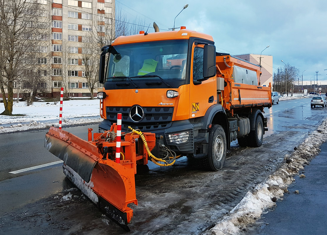 Эстония, № 056 BPY — Mercedes-Benz Arocs (общ.м)