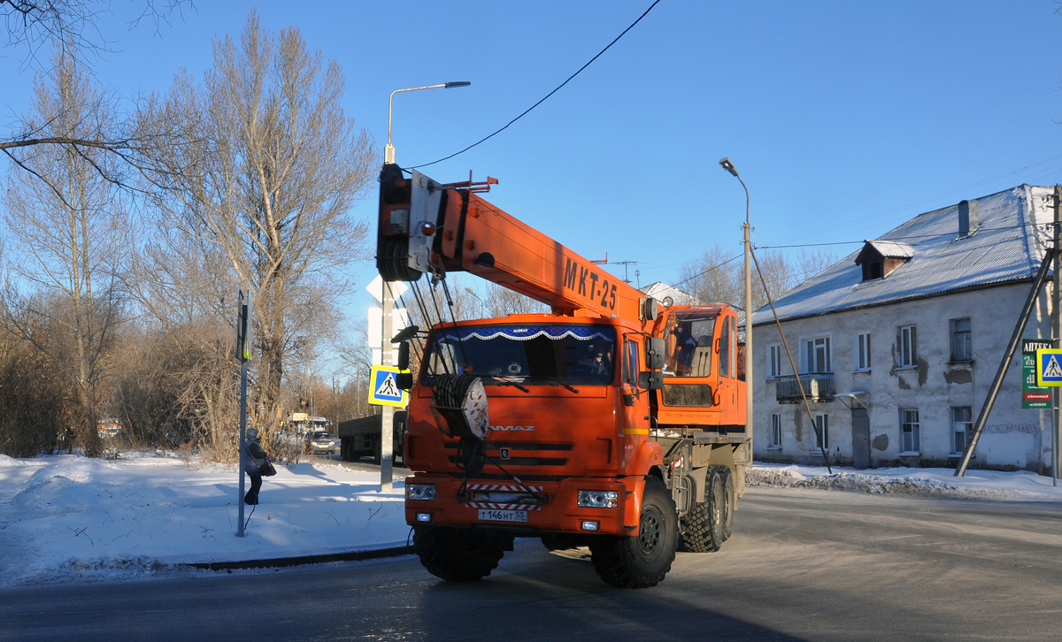 Омская область, № Т 146 НТ 55 — КамАЗ-43118-46