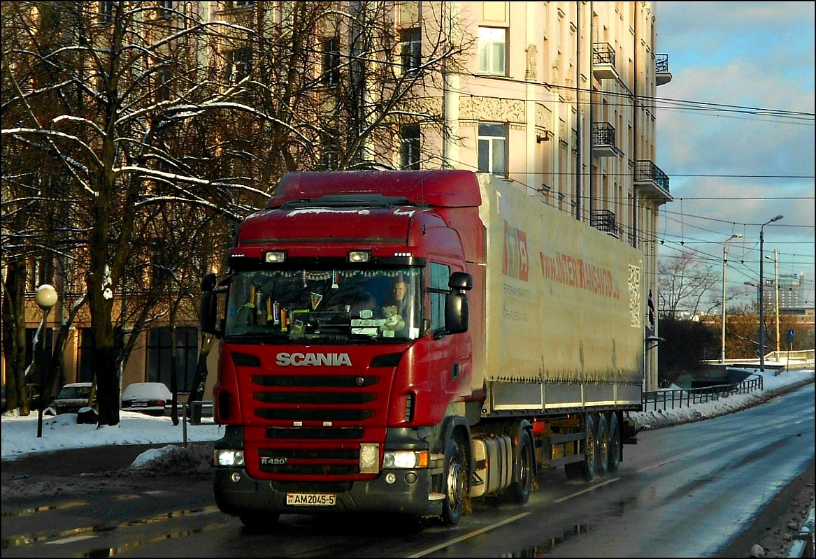 Минская область, № АМ 2045-5 — Scania ('2009) R420