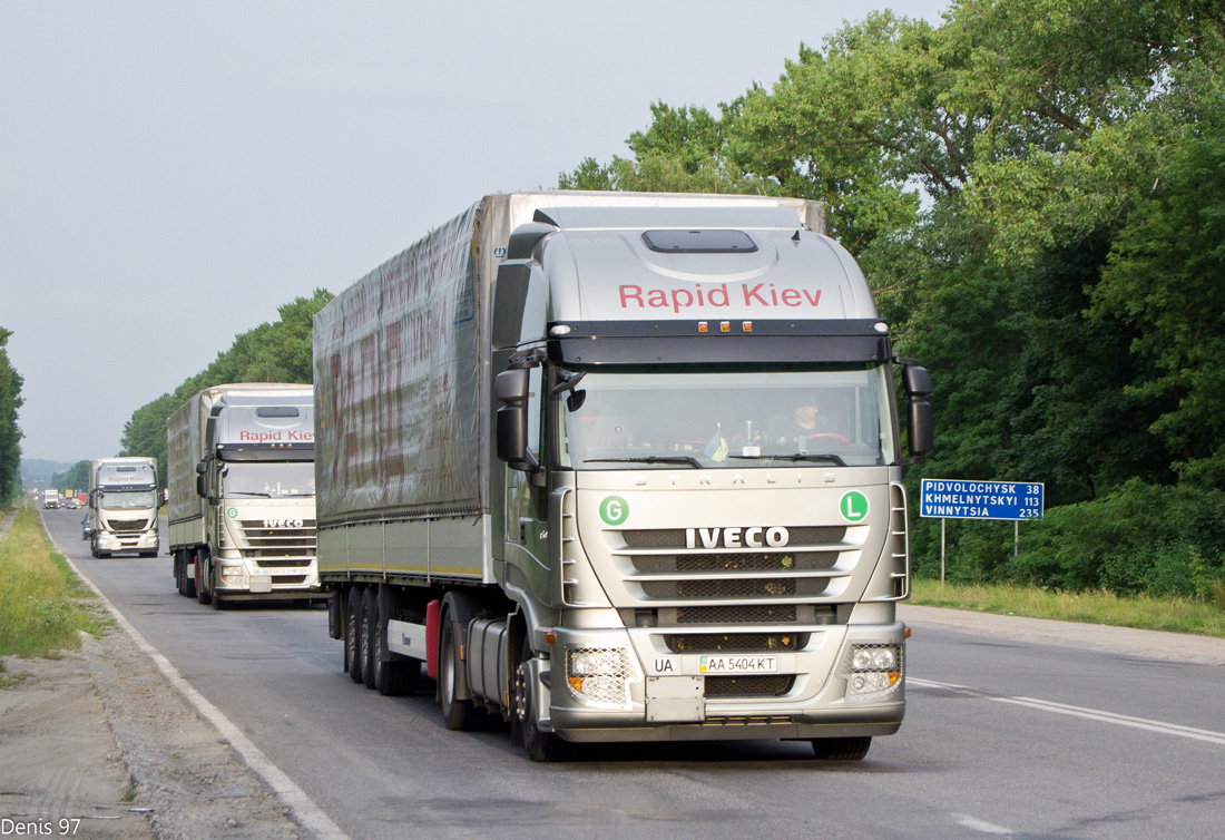 Киев, № АА 5404 КТ — IVECO Stralis ('2007) 450