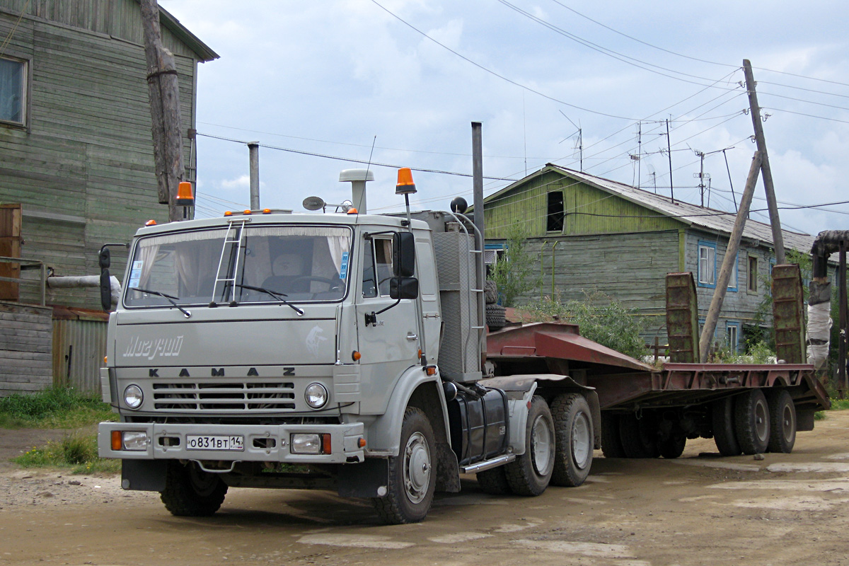 Саха (Якутия), № О 831 ВТ 14 — КамАЗ-5410