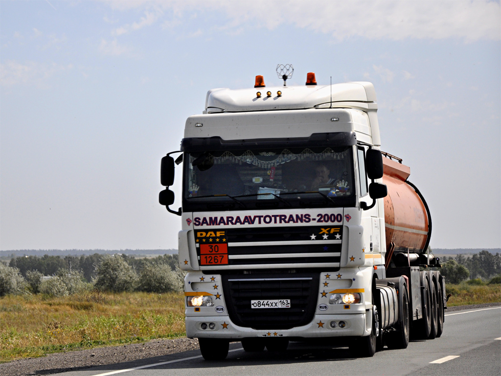 Самарская область, № О 844 ХХ 163 — DAF XF105 FT