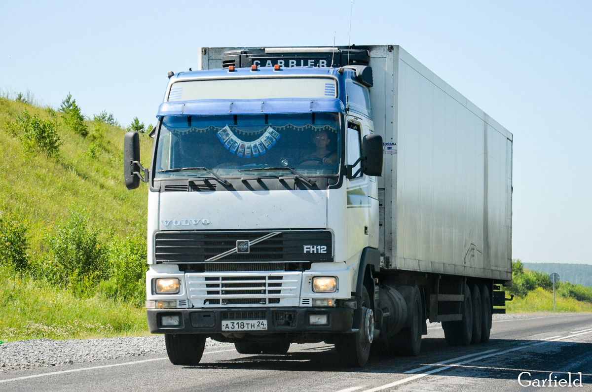 Красноярский край, № А 318 ТН 24 — Volvo ('1993) FH12.420