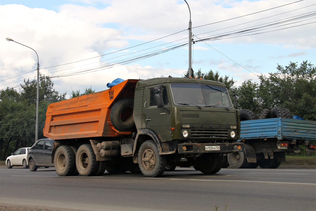 Красноярский край, № Н 103 КН 124 — КамАЗ-5320