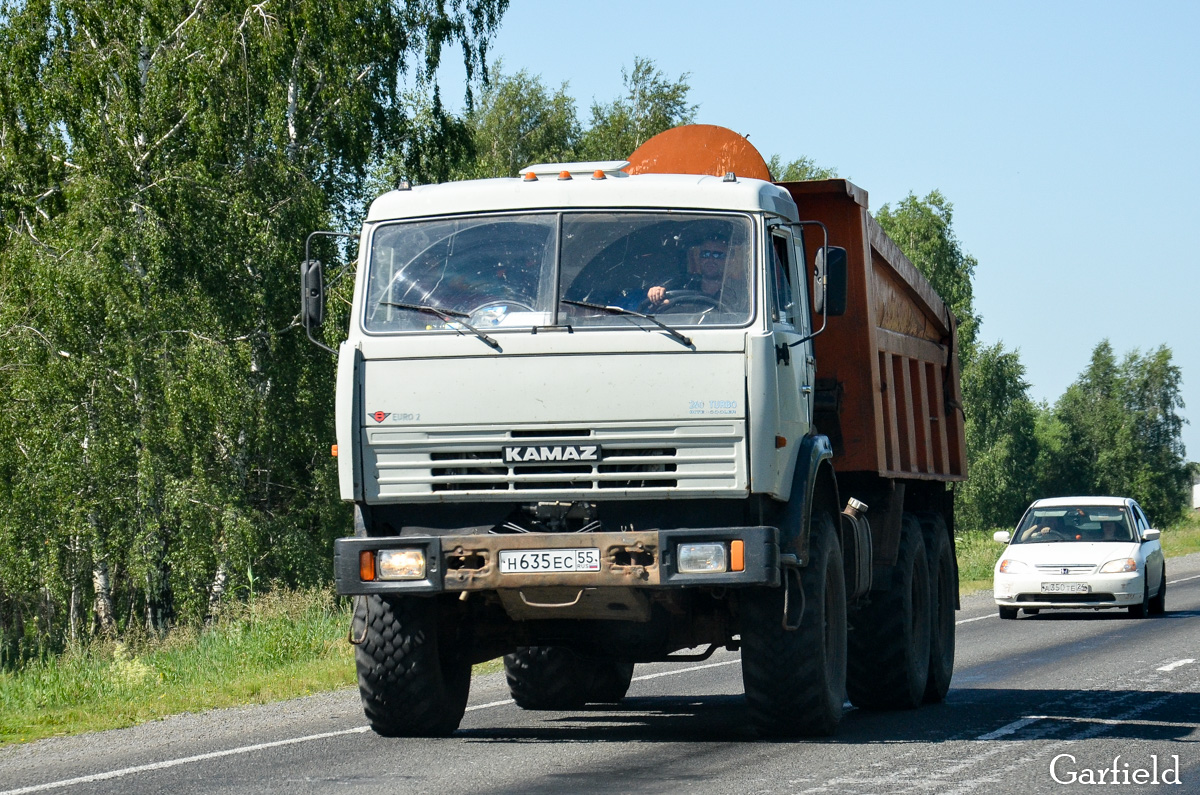 Омская область, № Н 635 ЕС 55 — КамАЗ-43118-10 [43118K]