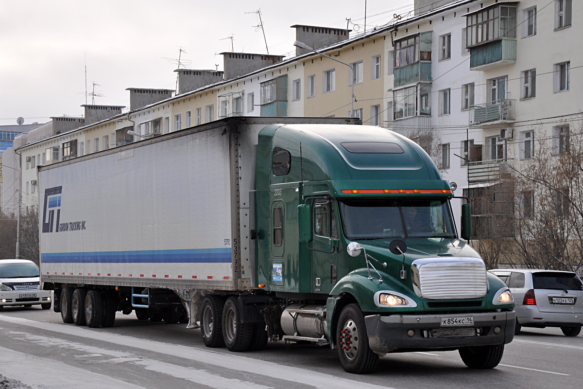 Саха (Якутия), № К 854 КС 14 — Freightliner Columbia