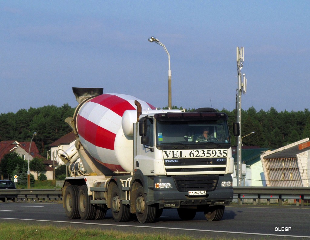 Минская область, № АМ 6274-5 — DAF CF85 FAD