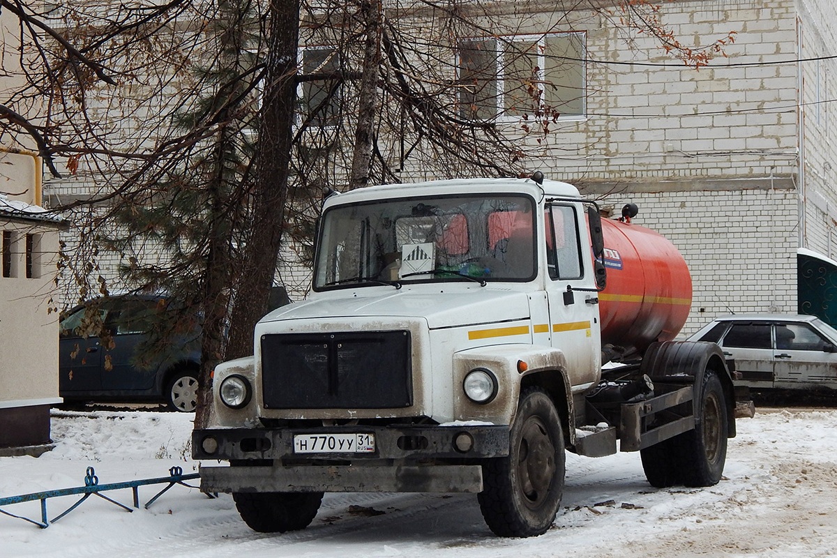 Белгородская область, № Н 770 УУ 31 — ГАЗ-3309