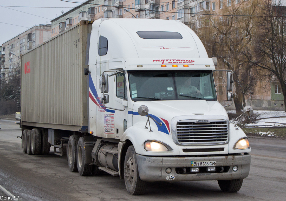 Одесская область, № ВН 8166 СМ — Freightliner Columbia