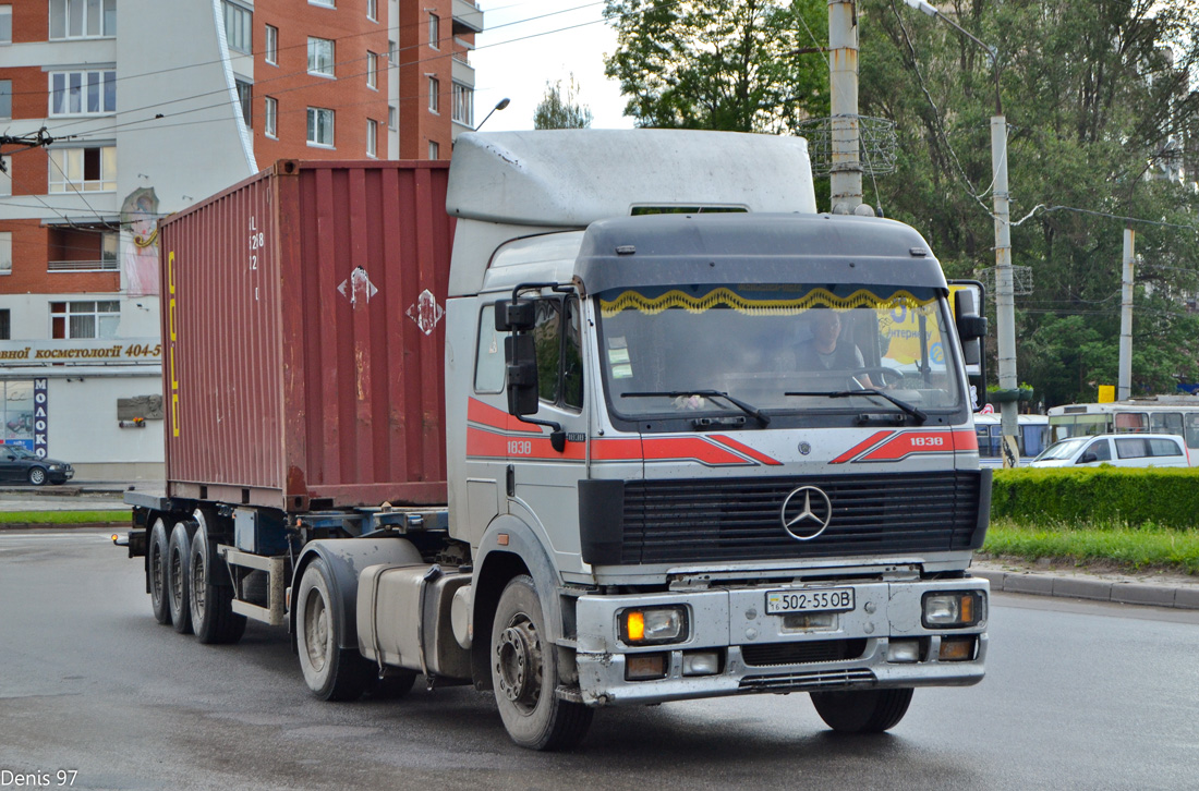 Одесская область, № 502-55 ОВ — Mercedes-Benz SK 1838