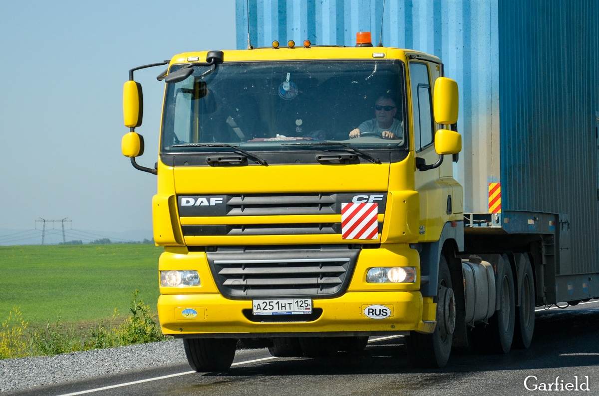 Приморский край, № А 251 НТ 125 — DAF CF85 FTT