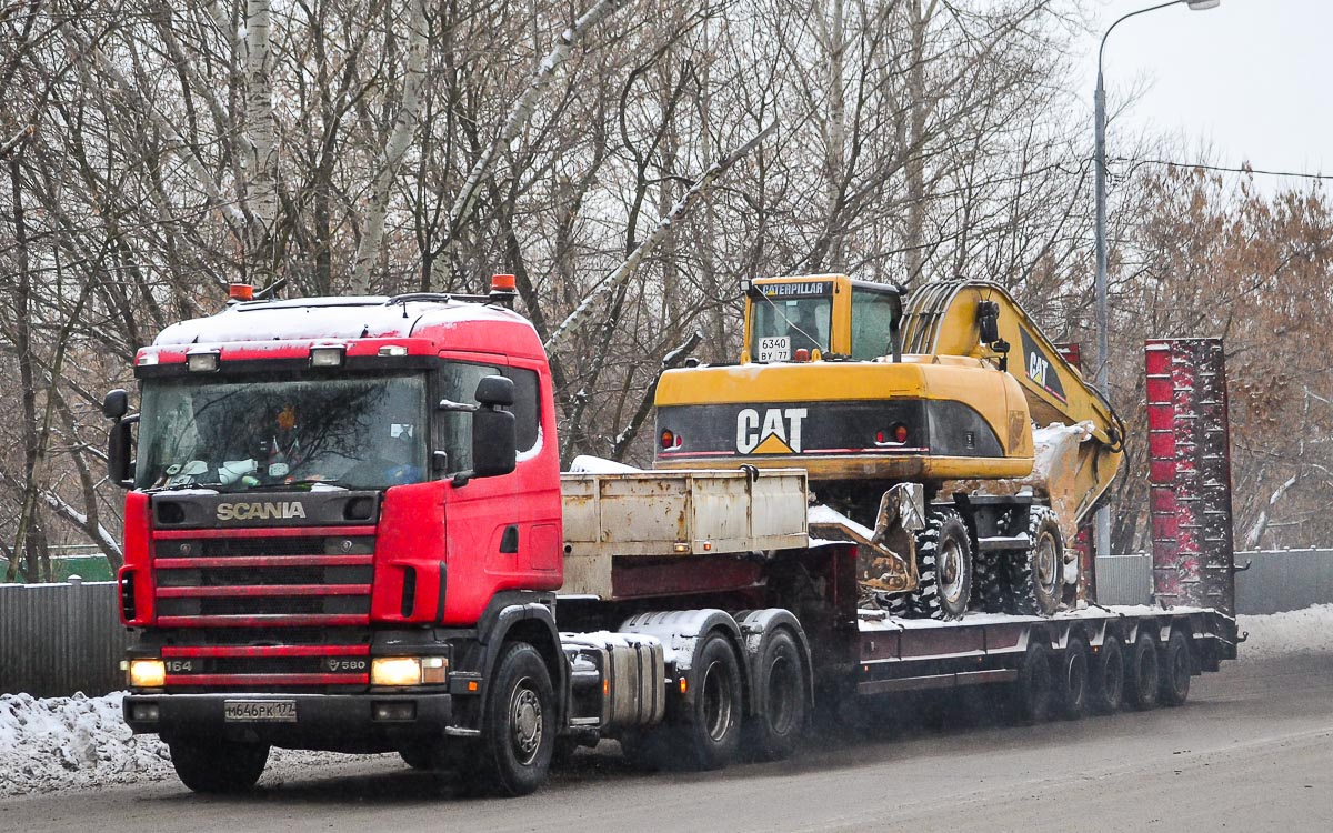 Москва, № М 646 РК 177 — Scania ('1996) R164L