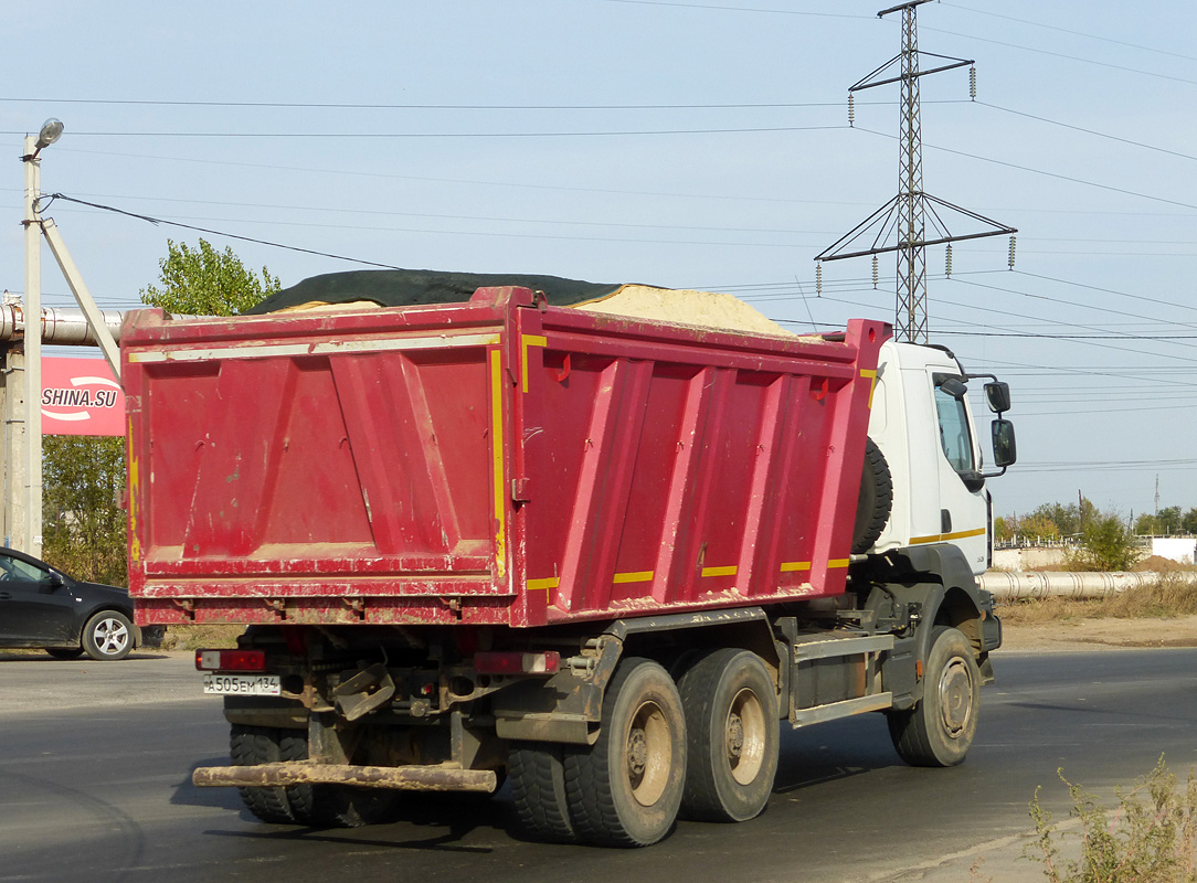 Волгоградская область, № А 505 ЕМ 134 — Renault Kerax [X9P]