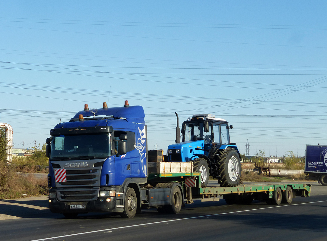 Волгоградская область, № А 283 ЕН 134 — Scania ('2009) G380