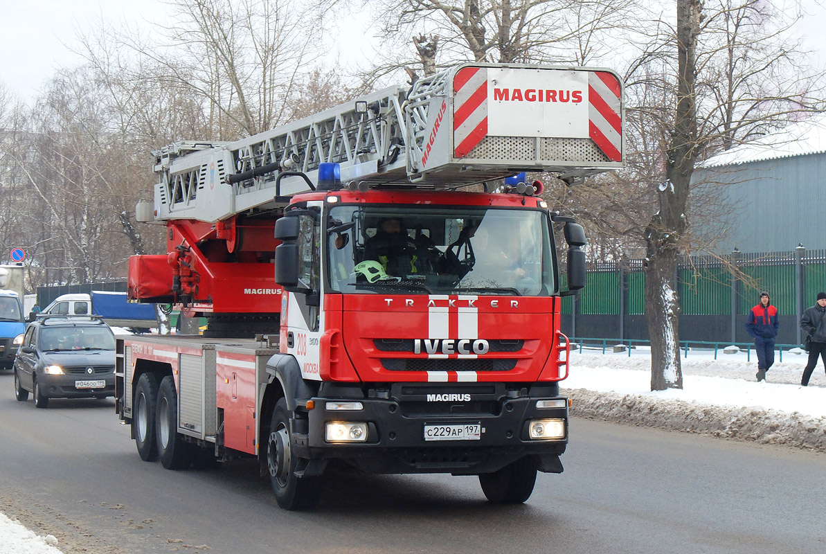 Москва, № С 229 АР 197 — IVECO Trakker ('2007)