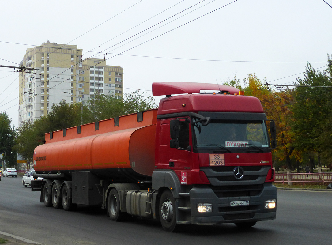 Волгоградская область, № В 246 НМ 134 — Mercedes-Benz Axor 1840 [Z9M]