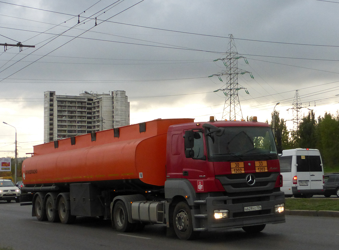 Волгоградская область, № А 629 УС 134 — Mercedes-Benz Axor 1840 [Z9M]