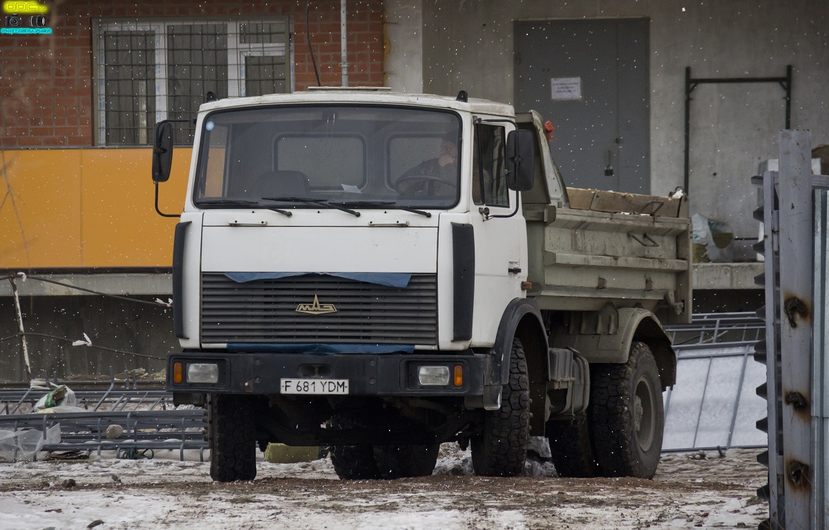 Восточно-Казахстанская область, № F 681 YDM — МАЗ-555102