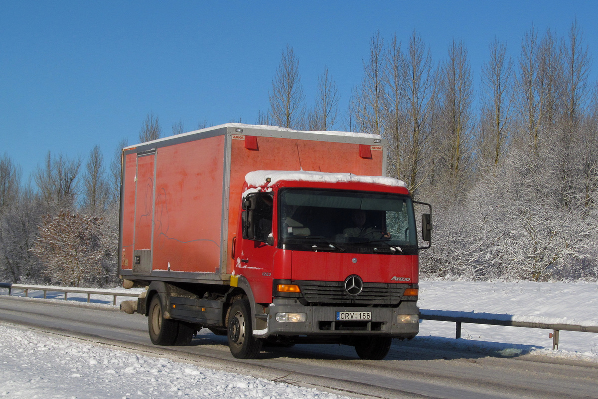 Литва, № CRV 156 — Mercedes-Benz Atego 1223