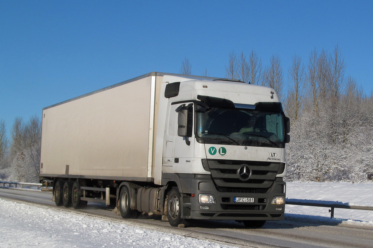 Литва, № JFC 581 — Mercedes-Benz Actros ('2009) 1844