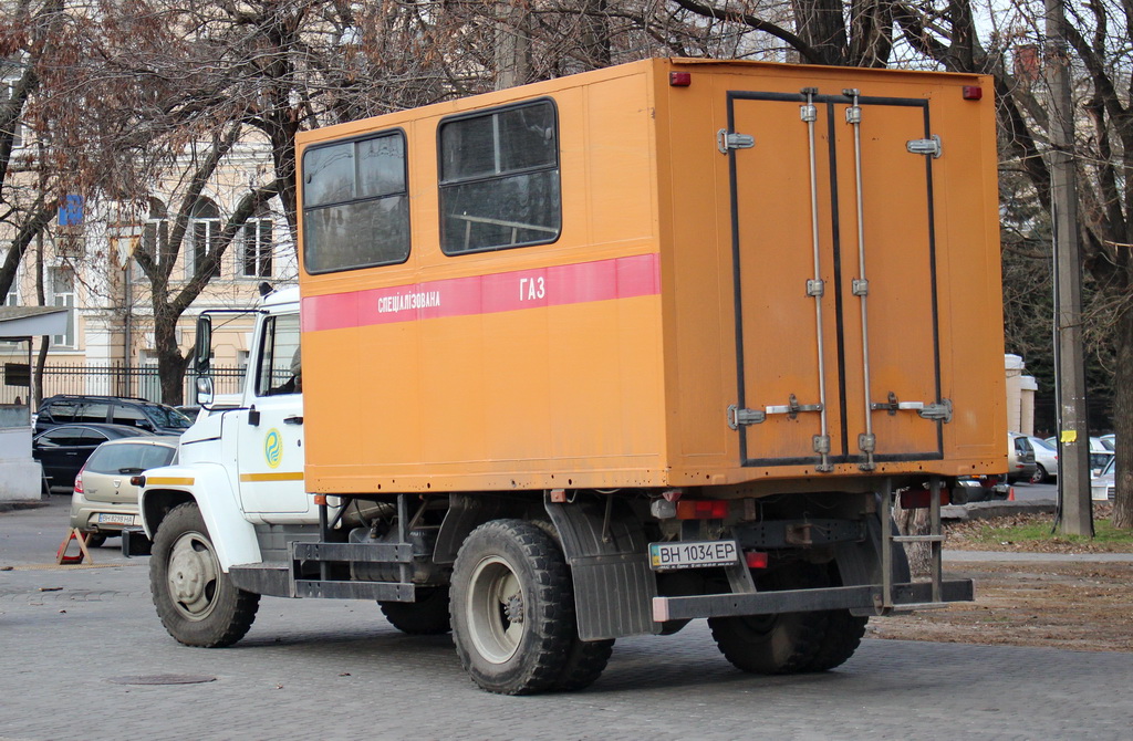 Одесская область, № ВН 1034 ЕР — ГАЗ-3309