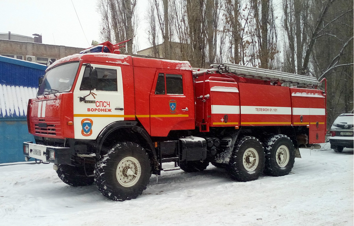 Воронежская область, № С 112 УТ 36 — КамАЗ-43118-15 [43118R]