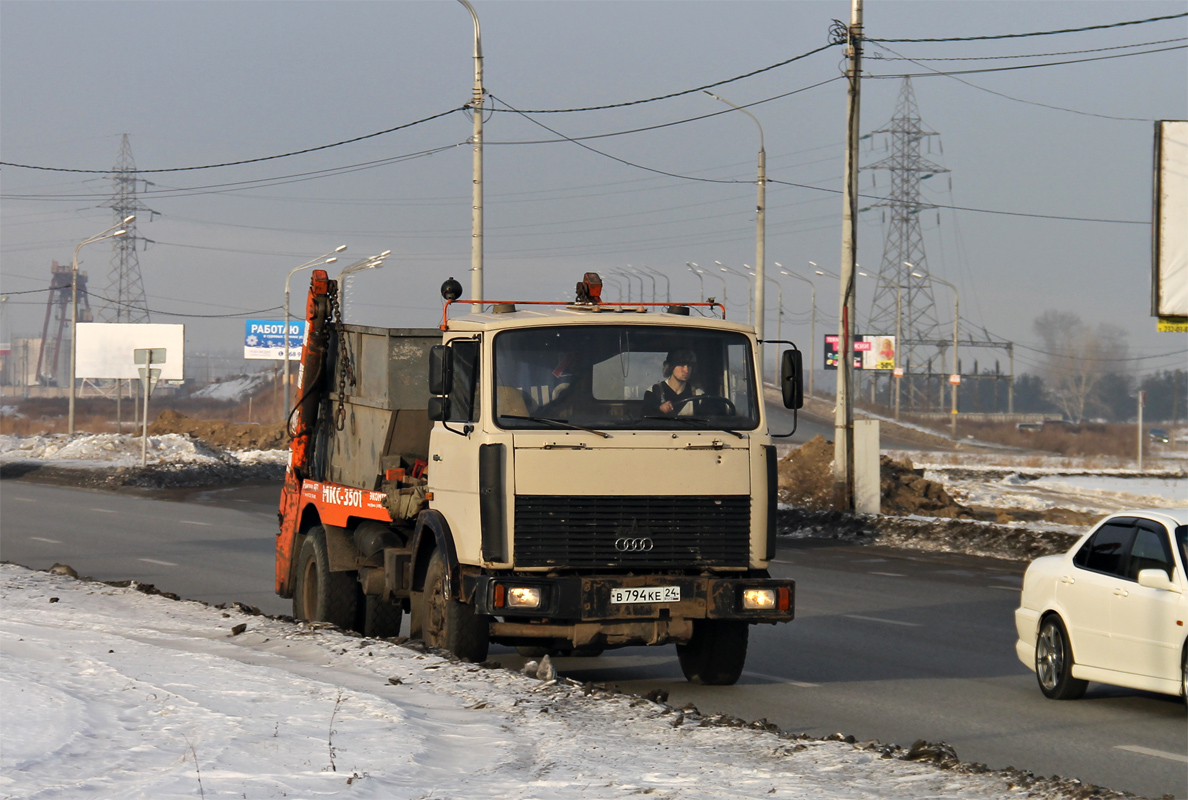 Красноярский край, № В 794 КЕ 24 — МАЗ-5551 (общая модель)