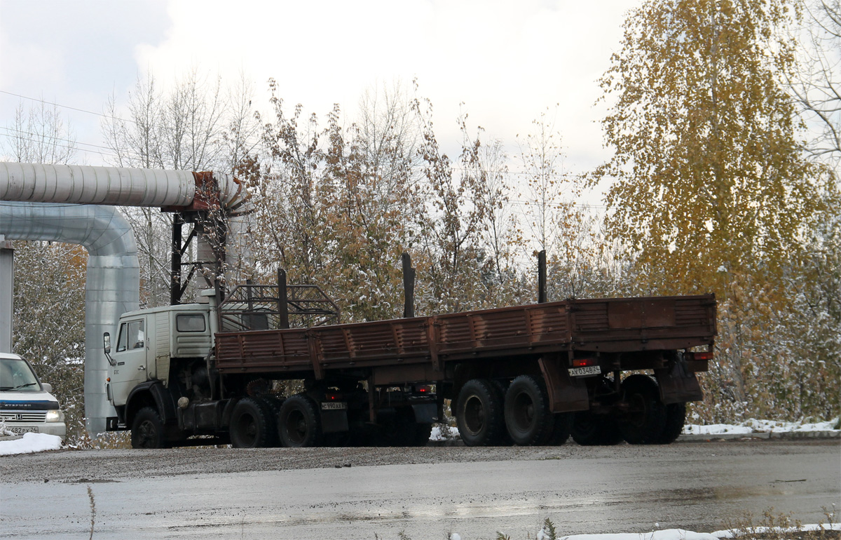 Красноярский край, № С 990 АХ 24 — КамАЗ-5410; Красноярский край, № АХ 0348 24 — ОдАЗ (общая модель)