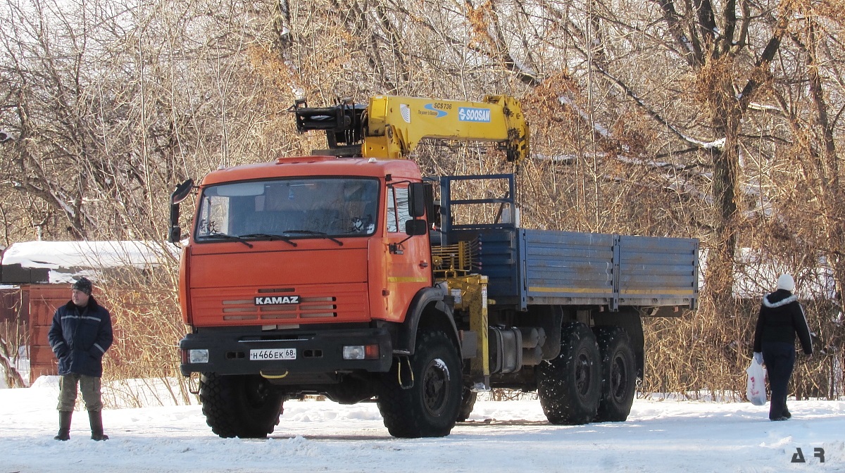 Тамбовская область, № Н 466 ЕК 68 — КамАЗ-43118-15 [43118R]