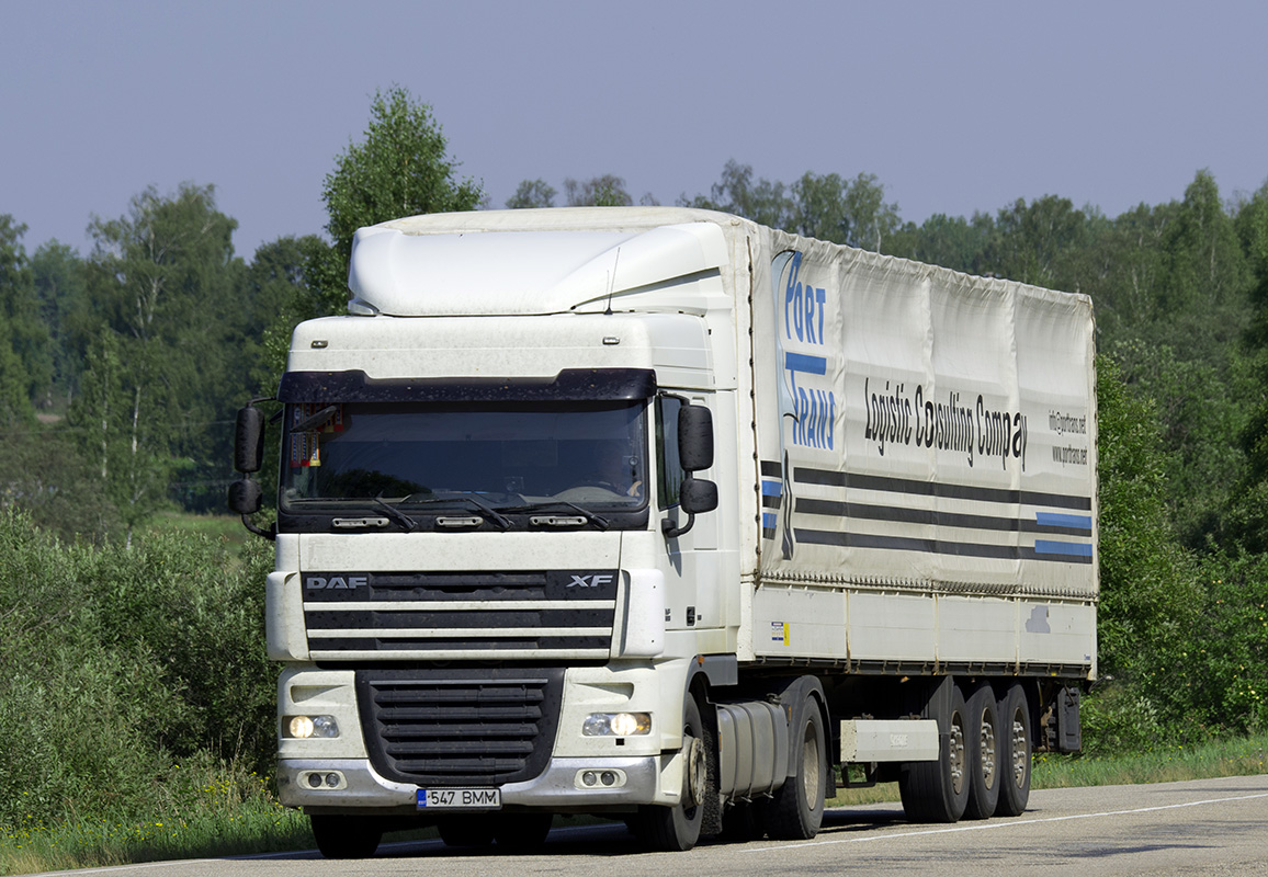 Эстония, № 547 BMM — DAF XF105 FT