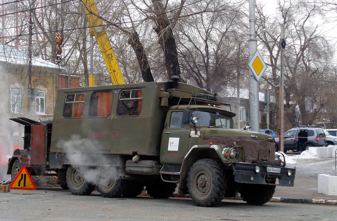 Саратовская область, № В 614 НУ 64 — ЗИЛ-131НА (УАМЗ)