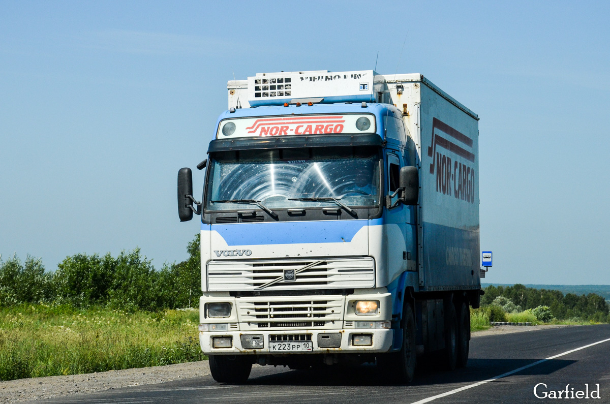 Карелия, № К 223 РР 10 — Volvo ('1993) FH12.420