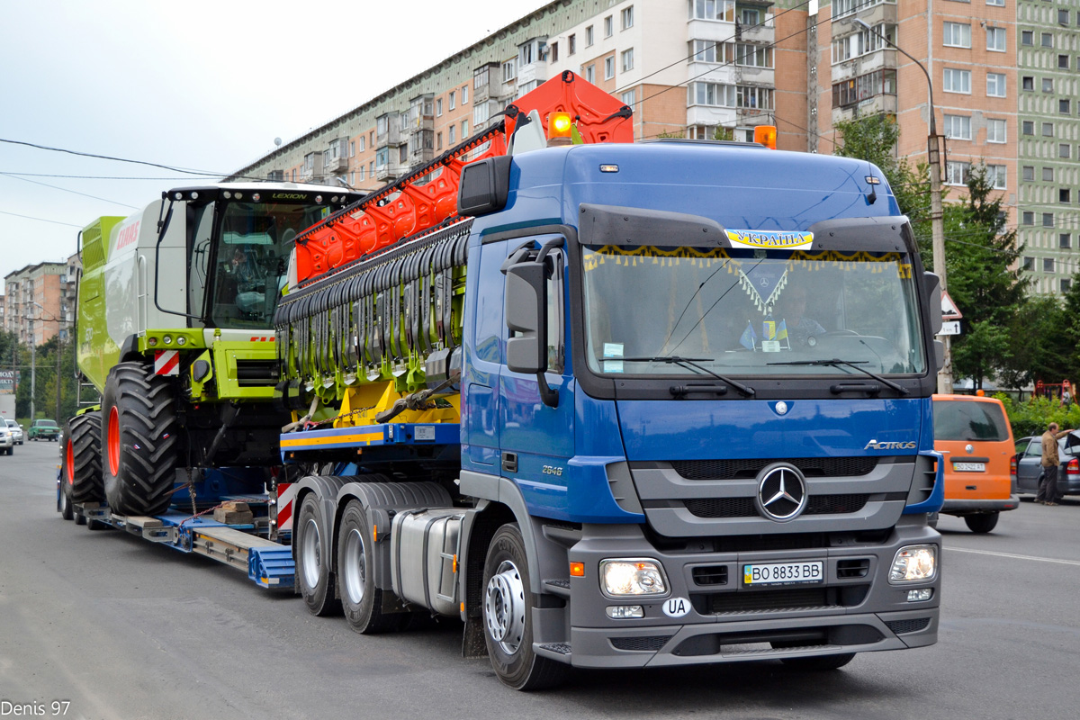 Тернопольская область, № ВО 8833 ВВ — Mercedes-Benz Actros ('2009)