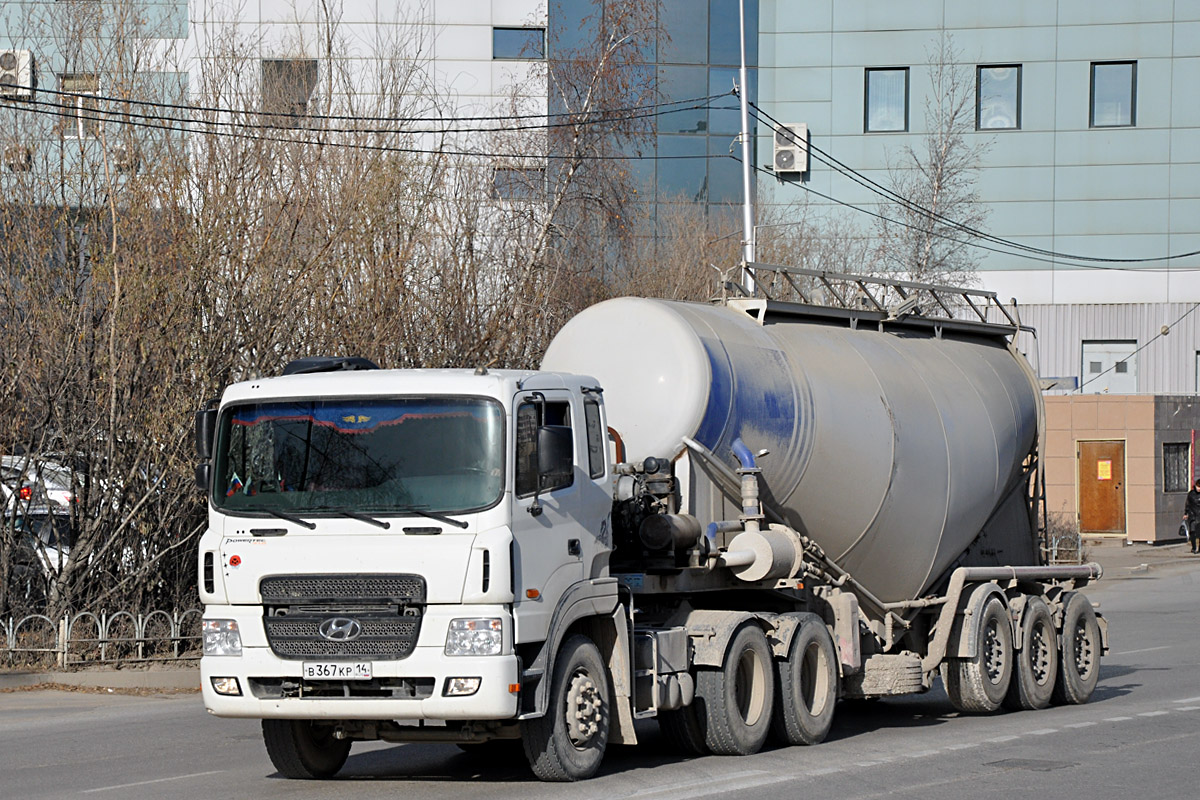 Саха (Якутия), № В 367 КР 14 — Hyundai Power Truck HD700