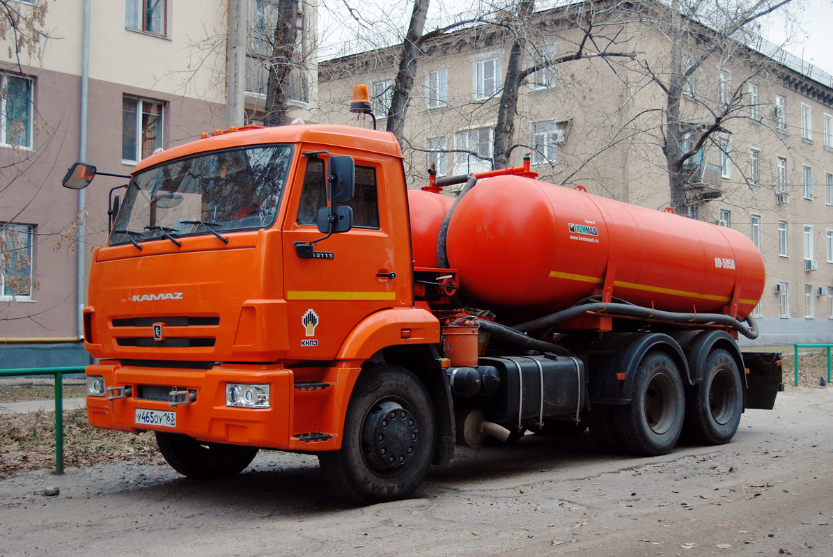 Самарская область, № У 465 ОУ 163 — КамАЗ-65115 (общая модель)