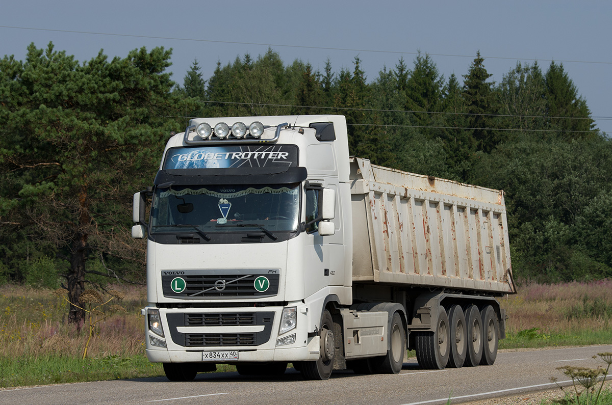 Калужская область, № Х 834 ХХ 40 — Volvo ('2008) FH.460