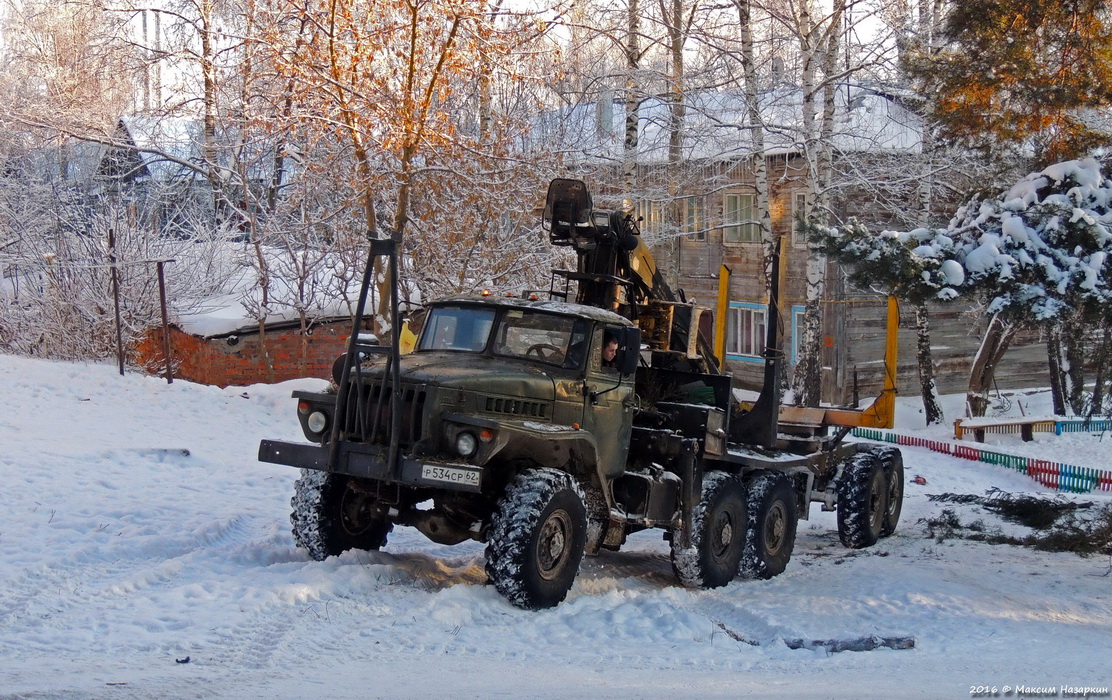 Рязанская область, № Р 534 СР 62 — Урал-43204