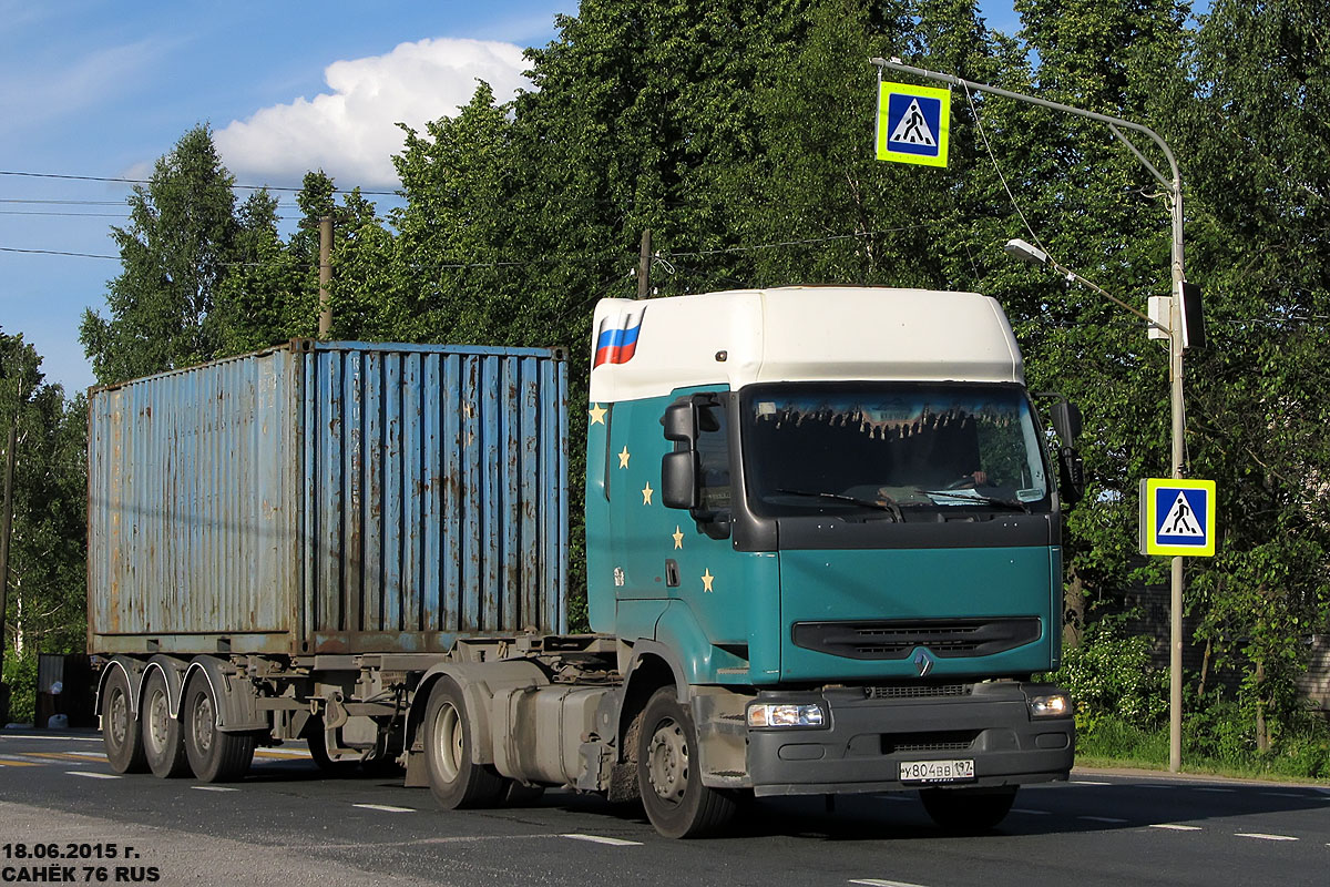 Москва, № У 804 ВВ 197 — Renault Premium ('1996)