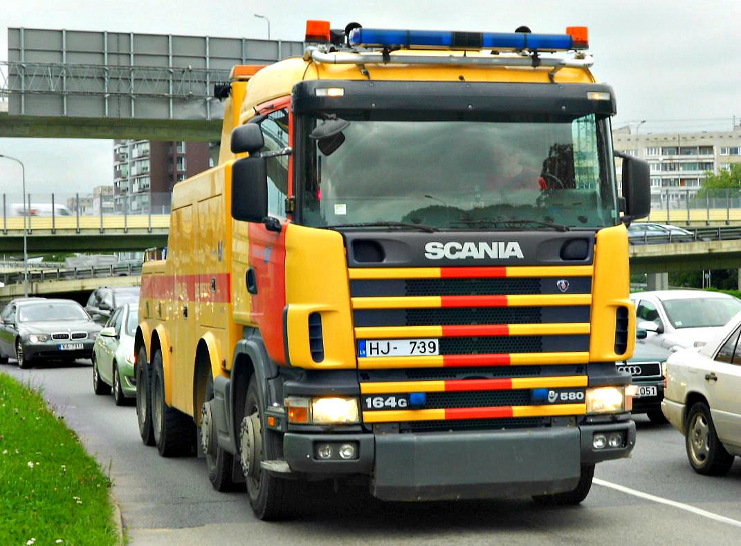 Латвия, № 84301 — Scania ('1996) R164G