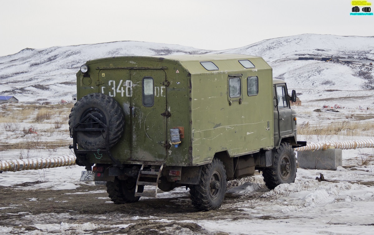 Восточно-Казахстанская область, № F 348 DE — ГАЗ-66-11