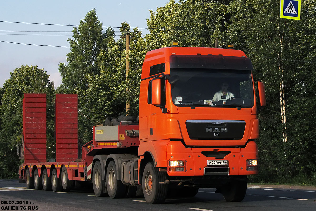 Смоленская область, № Р 220 МО 67 — MAN TGX ('2007) 33.540