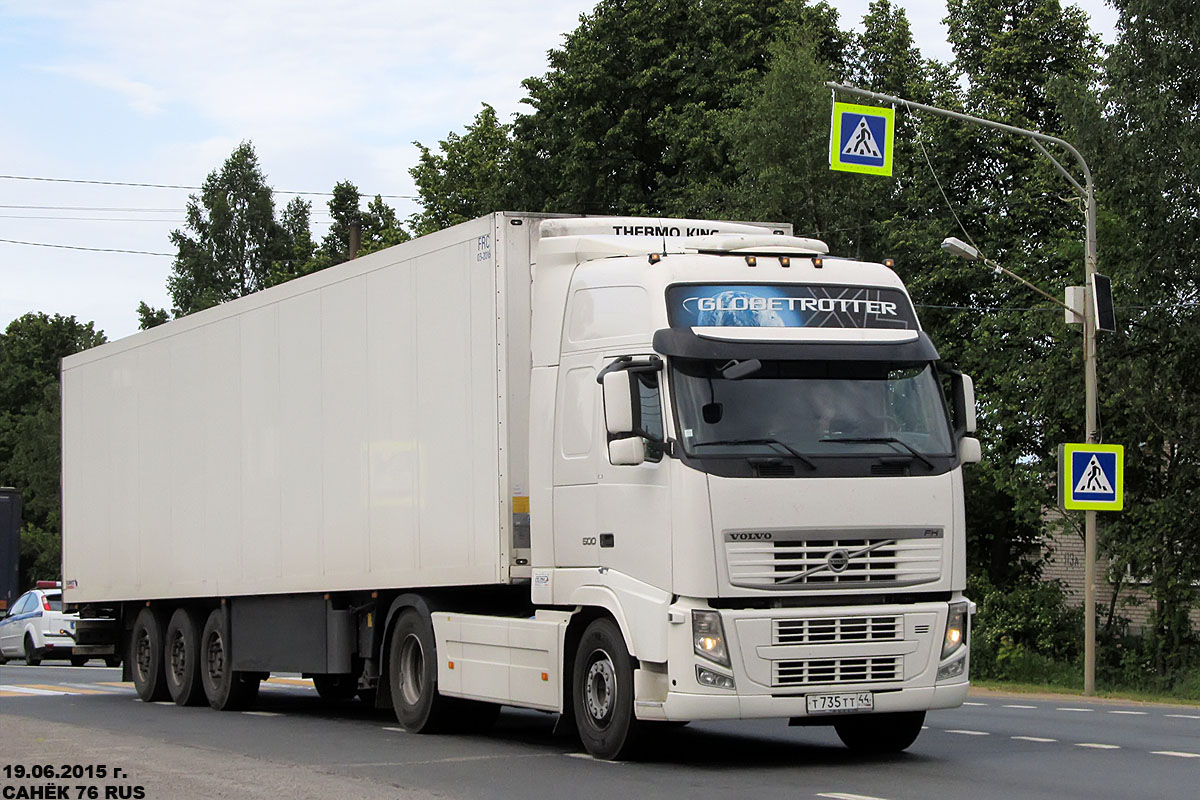 Костромская область, № Т 735 ТТ 44 — Volvo ('2008) FH.500