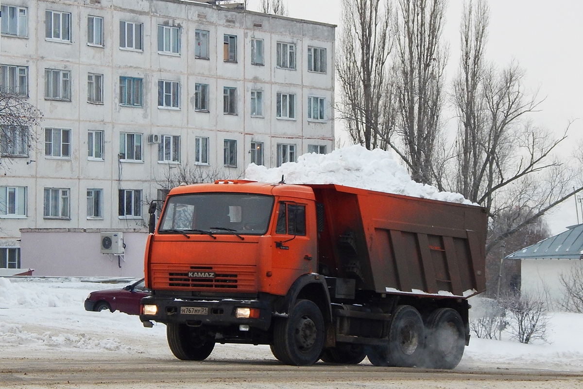 Белгородская область, № Н 767 МУ 31 — КамАЗ-65115 [651150]