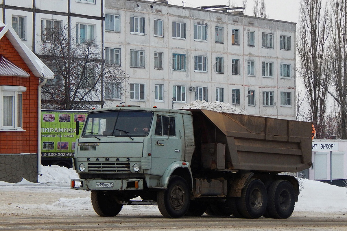 Белгородская область, № Н 990 НЕ 31 — КамАЗ-55111 (общая модель)