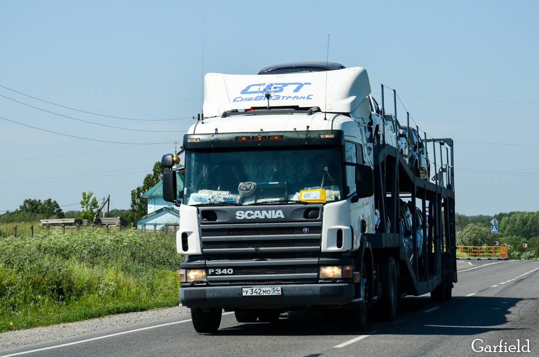 Новосибирская область, № У 342 МО 54 — Scania ('1996) P340