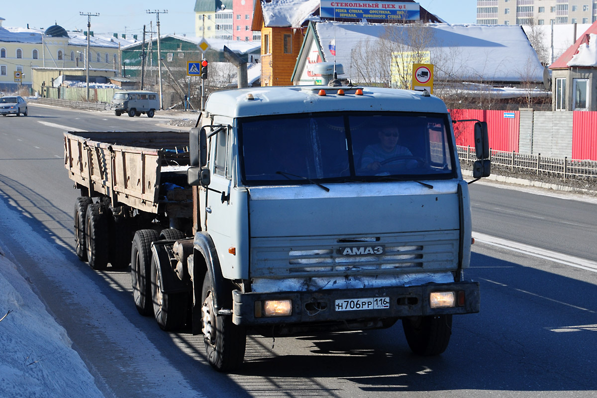 Саха (Якутия), № Н 706 РР 116 — КамАЗ-54115 (общая модель)