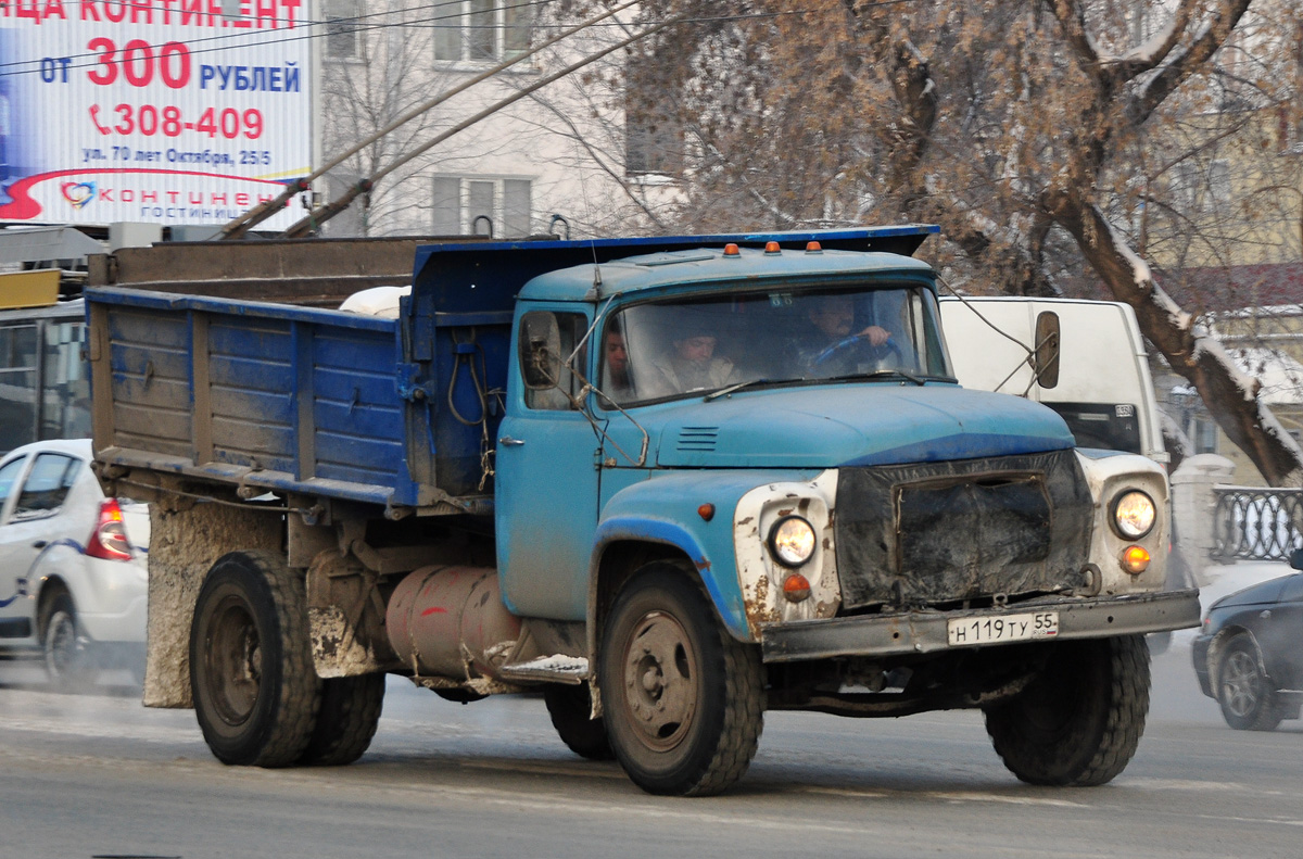 Омская область, № Н 119 ТУ 55 — ЗИЛ-495710