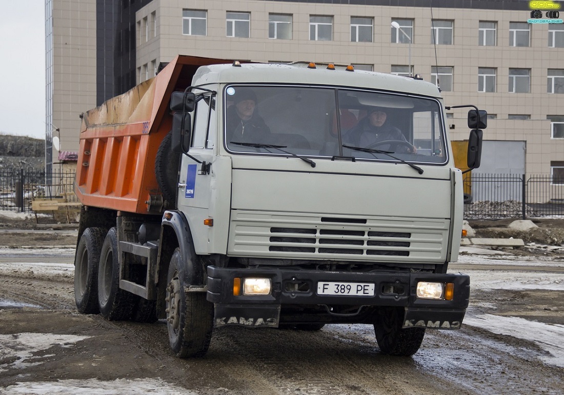 Восточно-Казахстанская область, № F 389 PE — КамАЗ-55111 [XWC]